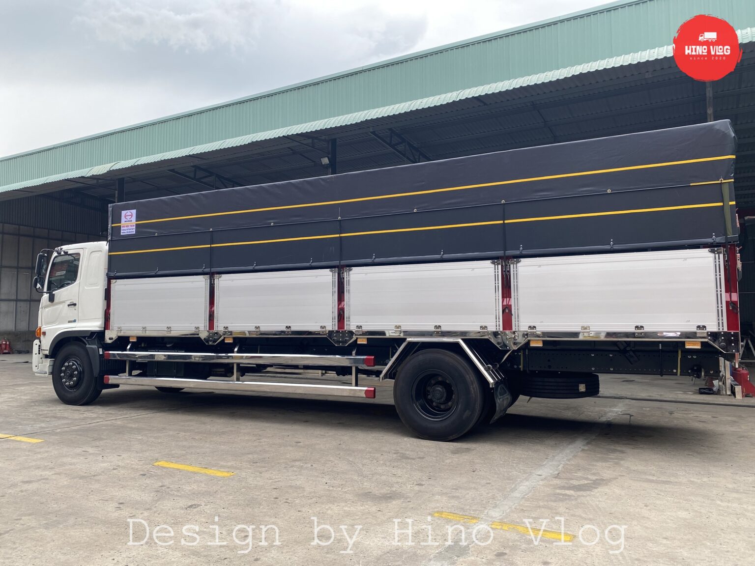 Hino 8 tấn - Euro 5 | Hino FG8JT8A – Thùng dài 8m8 | Thùng mui bạt ...