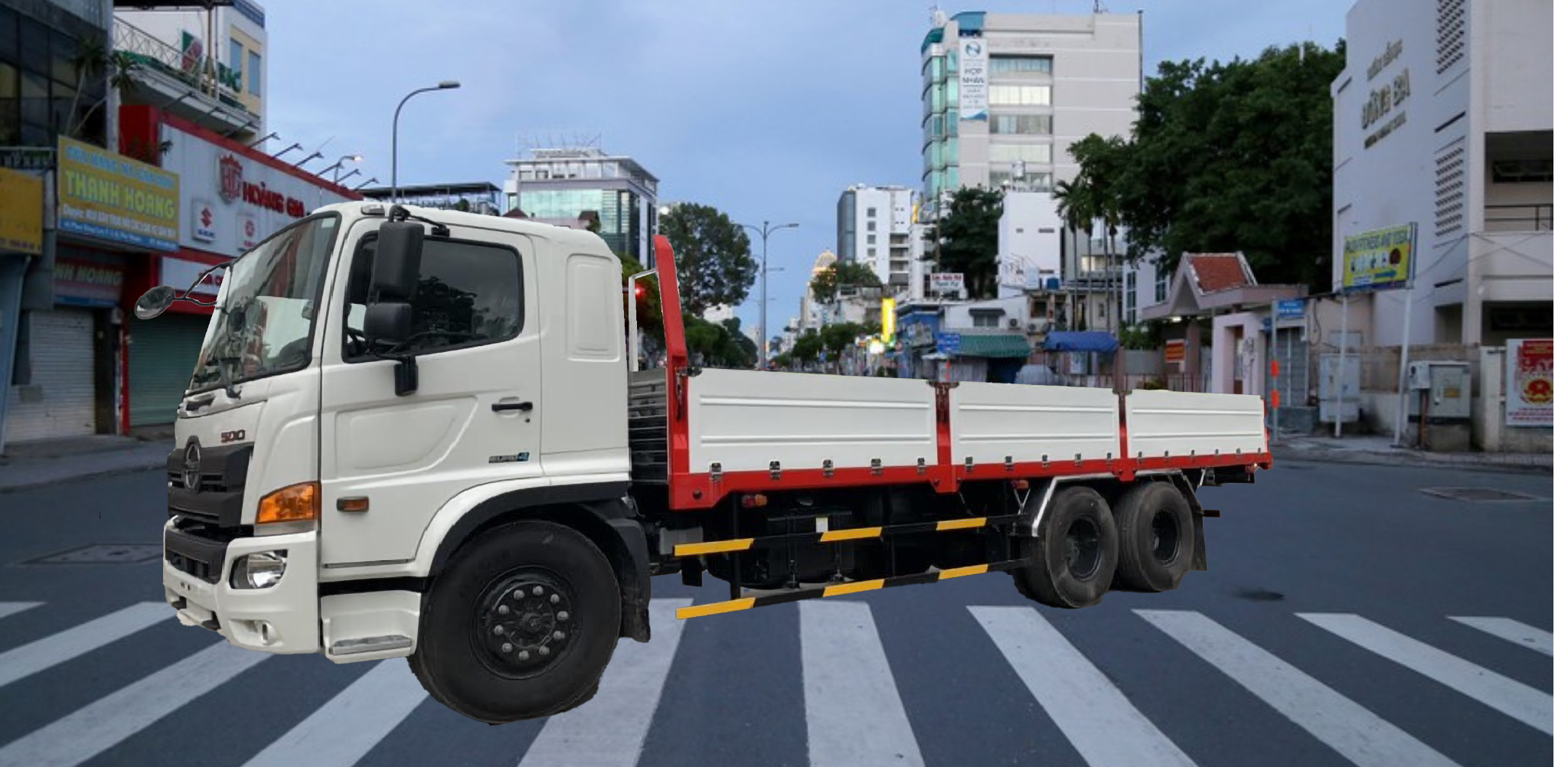 Hino 8 tấn - Euro 5 | Hino FG8JT8A – Thùng dài 8m8 | Thùng lửng - Hino Vlog